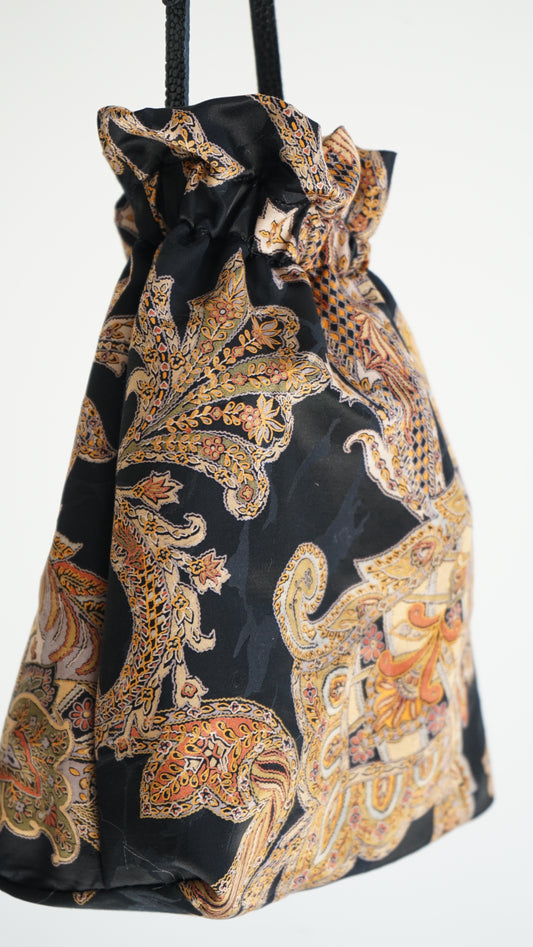 Petit Sac Damask Silk