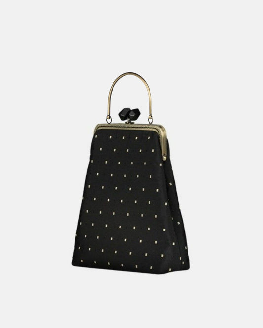 Carlotta Black pois beige