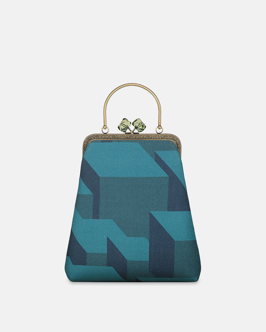 Carlotta Turquoise Geometric