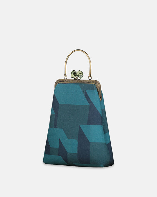 Carlotta Turquoise Geometric