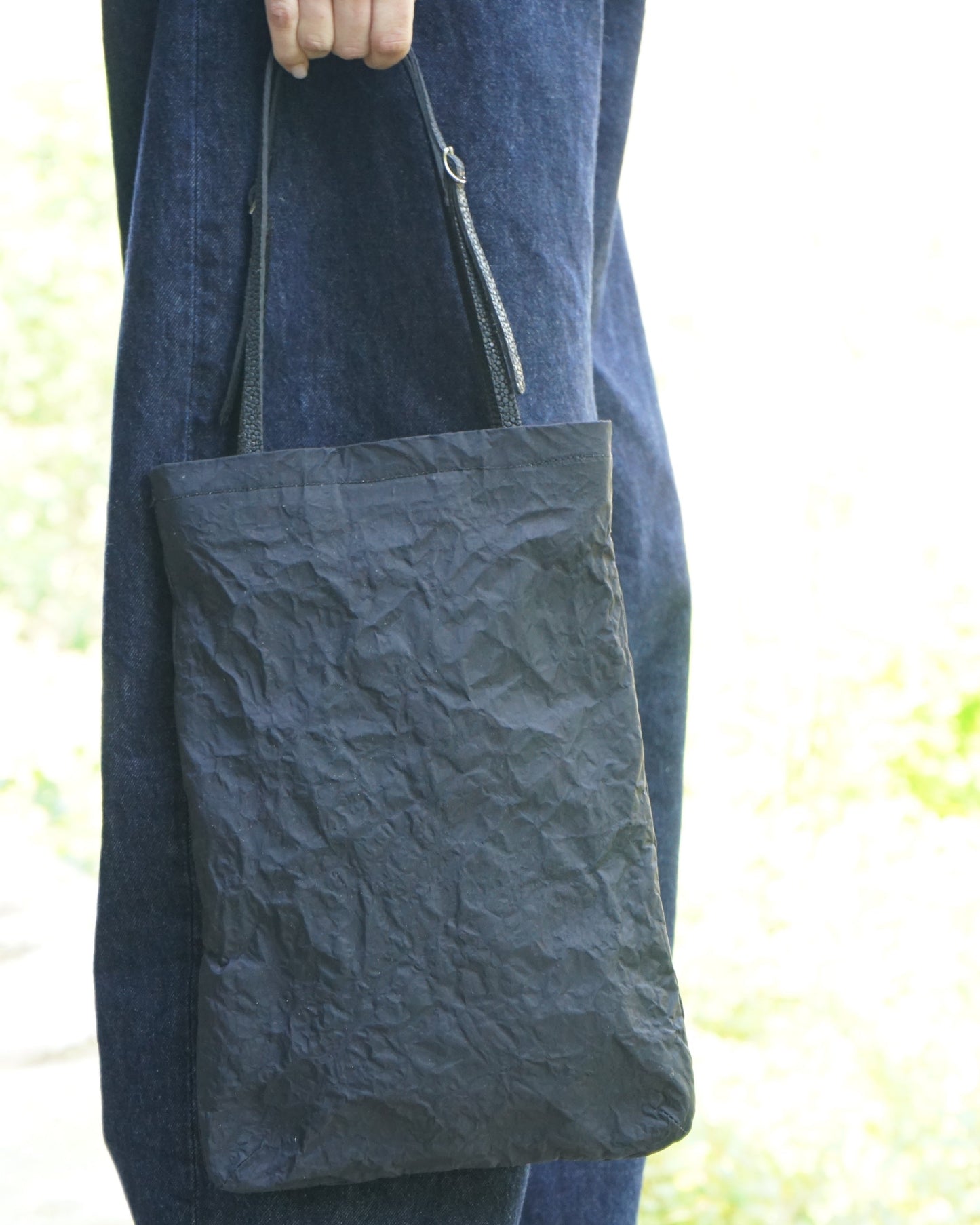 Juliette Creased Black