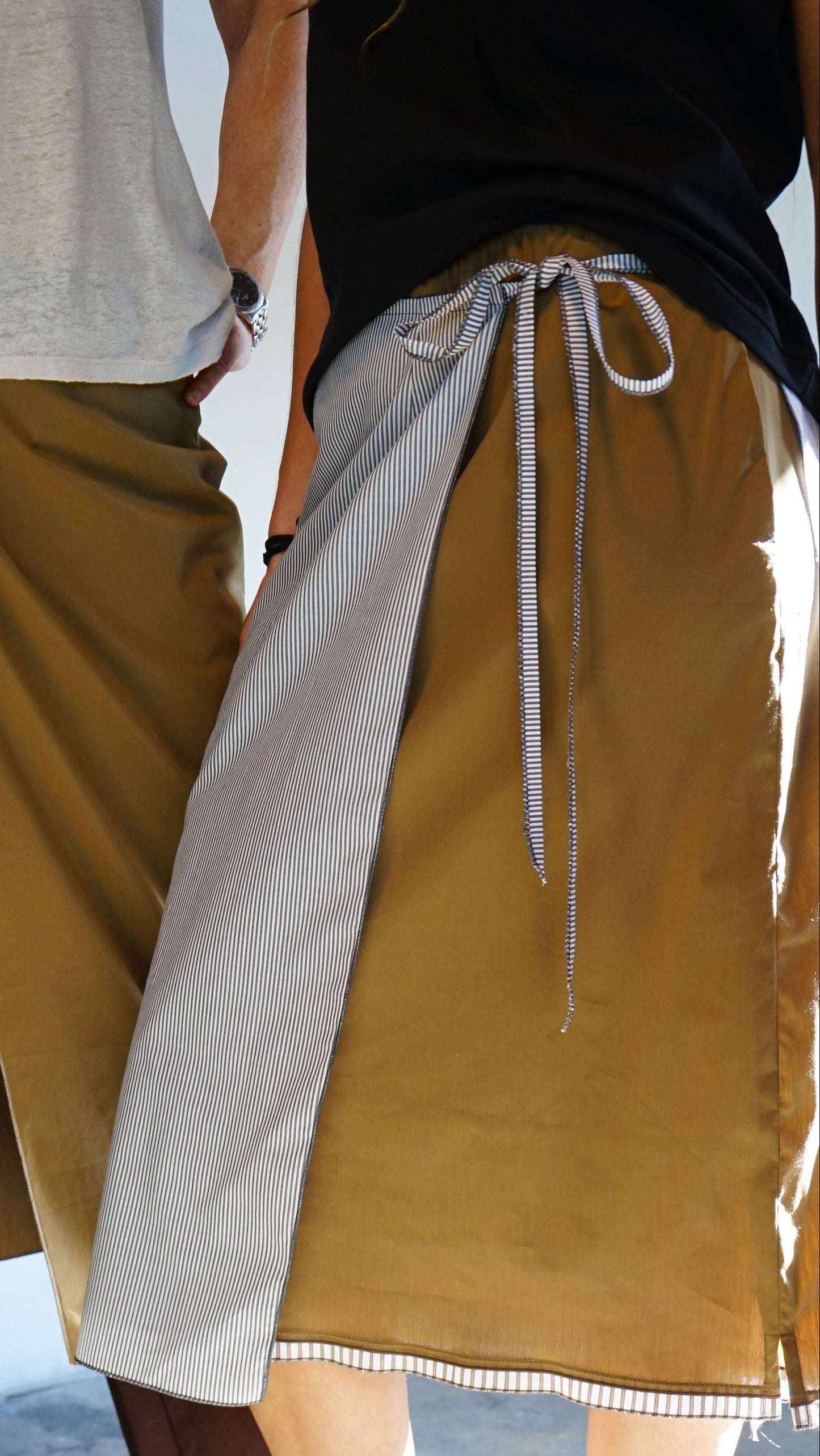 Tablier Pinstripe