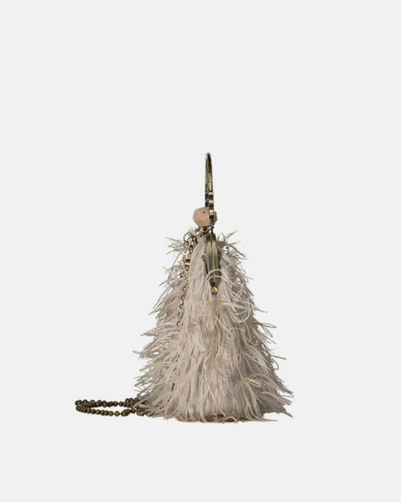 CECILIA Feather White