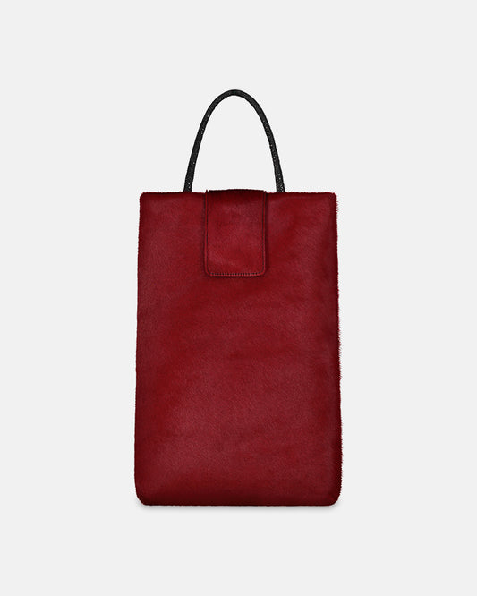 Juliette Pony Dark Red