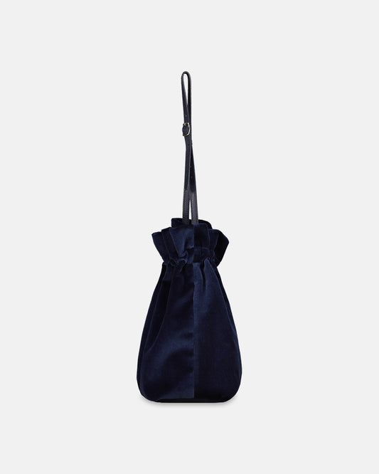 Petit Sac Blue navy velvet
