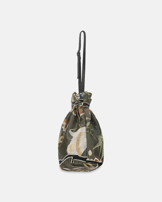 Petit Sac Olive Silk