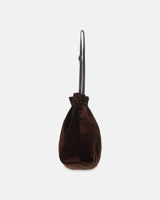 Petit Sac Brown Velvet