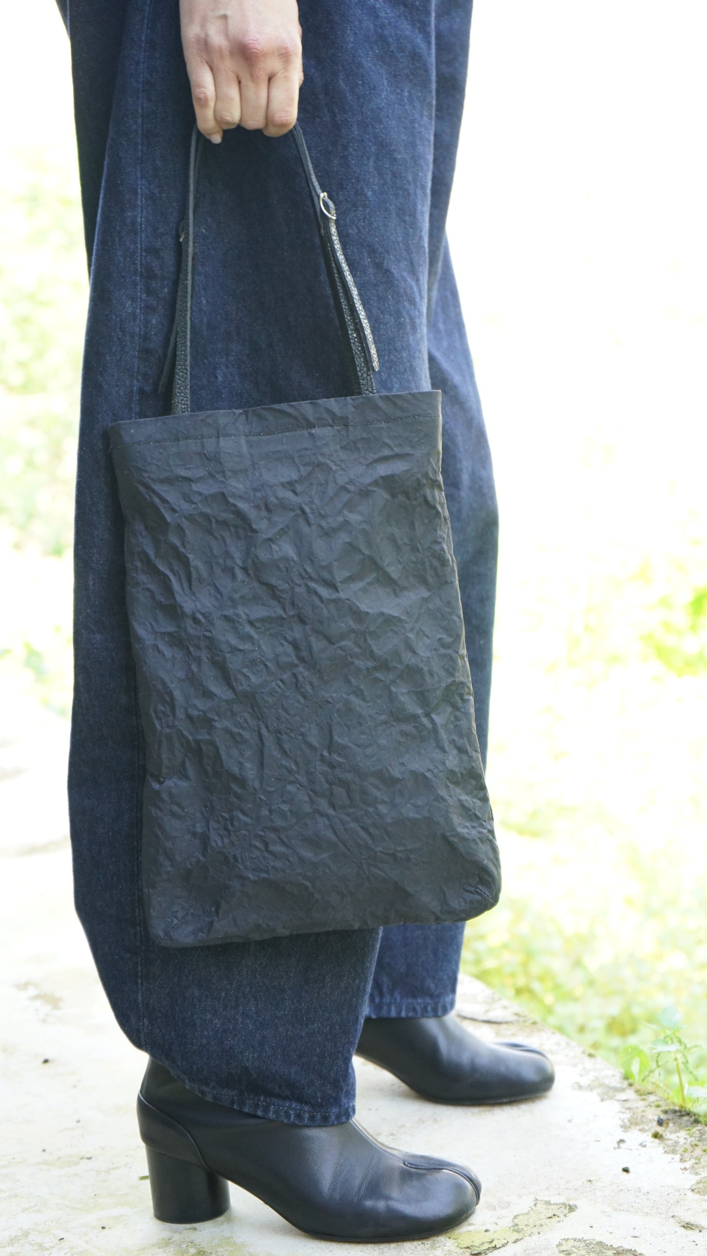 Juliette Creased Black