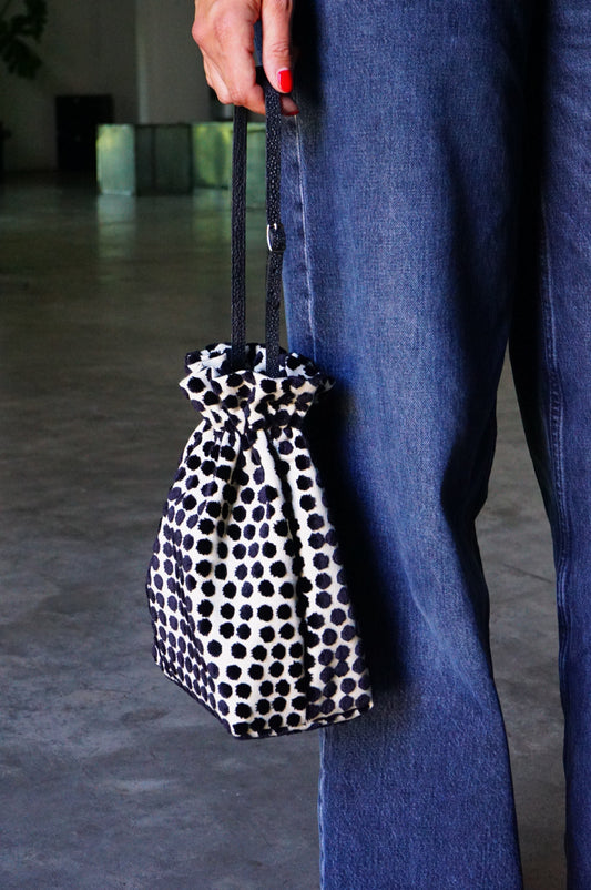 Little Bag 3D polka dots