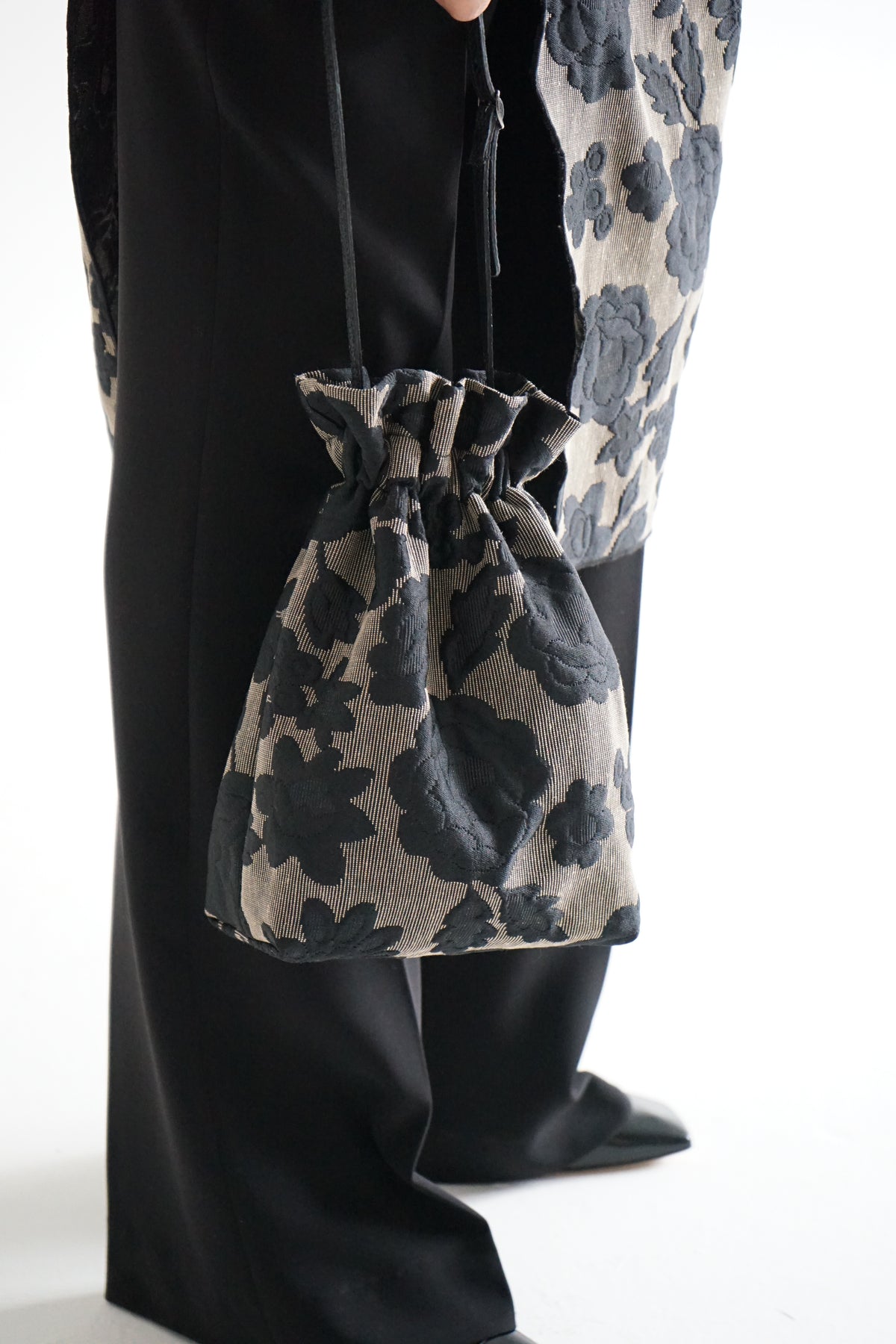 Petit Sac black Flora