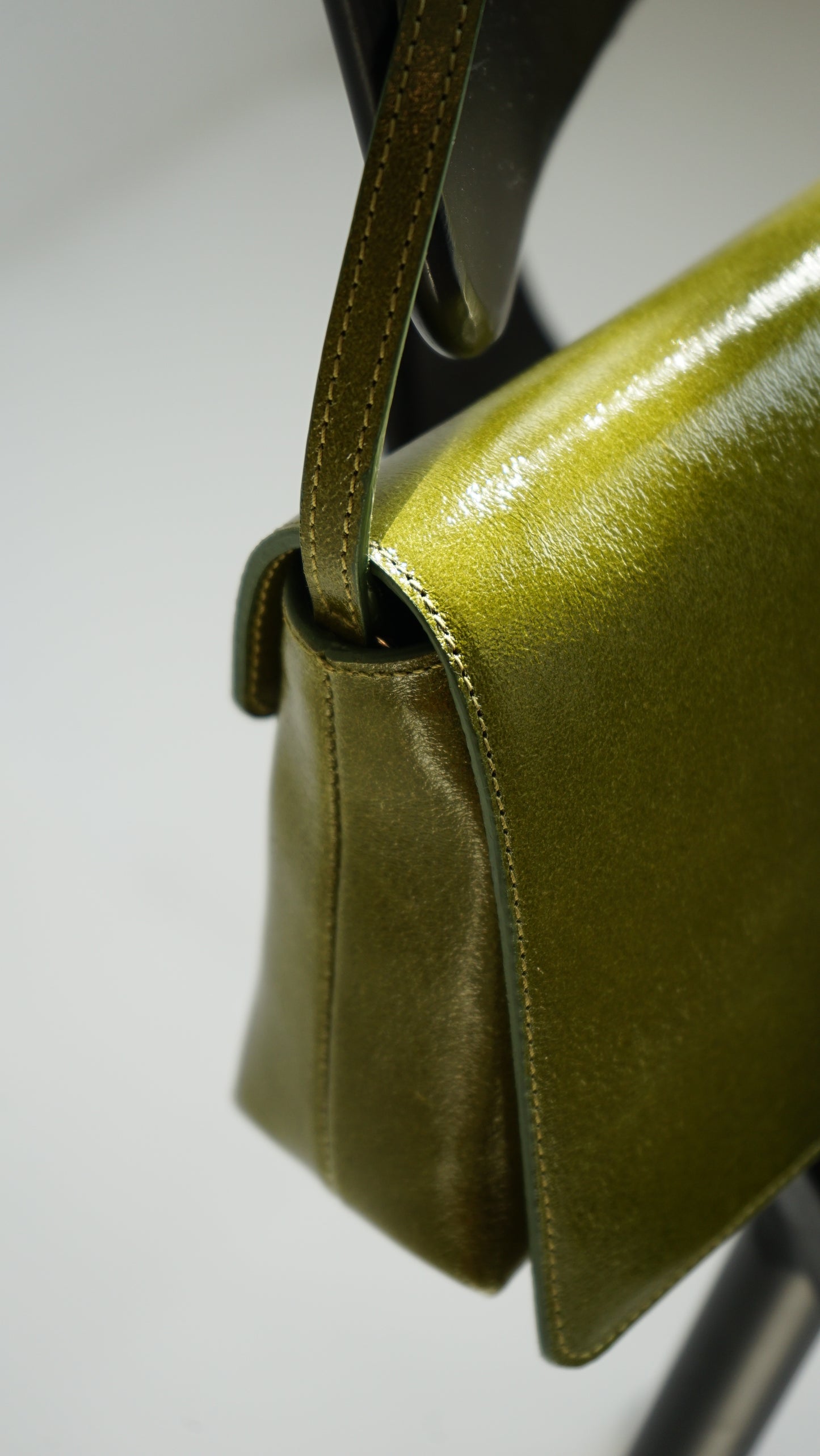 Oblique Glazed Green