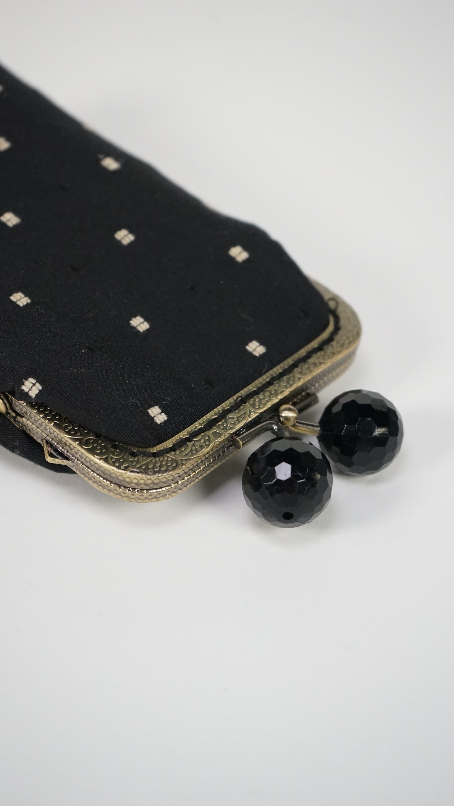Ludovica Black Pois Beige