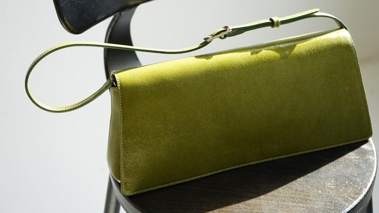 Oblique Glazed Green
