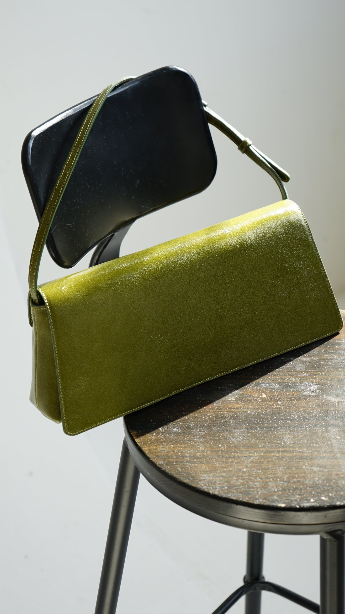Oblique Glazed Green