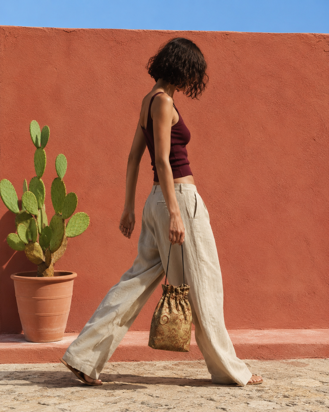 Petit sac Desert silk