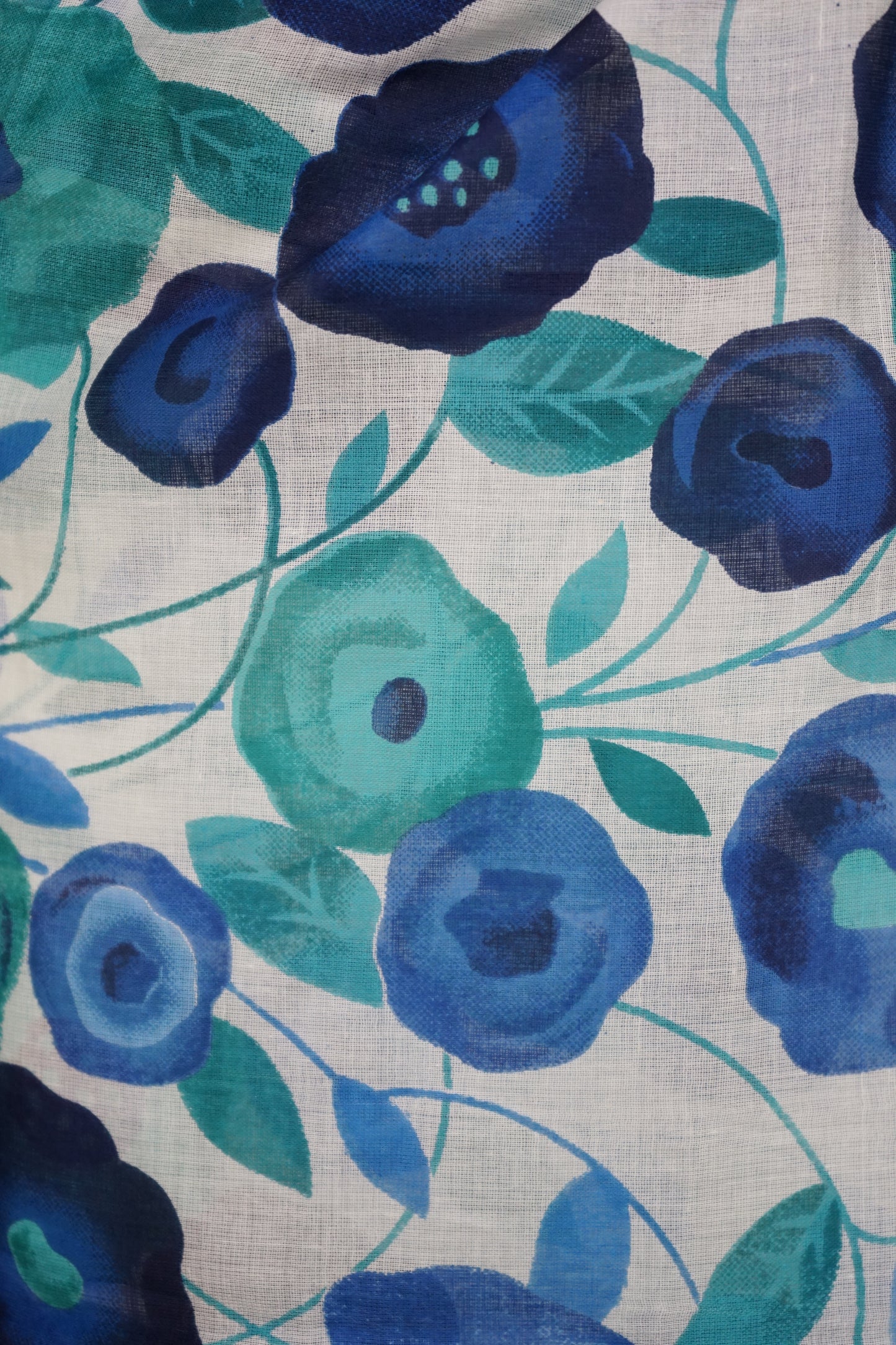 Pareo Floral Blue
