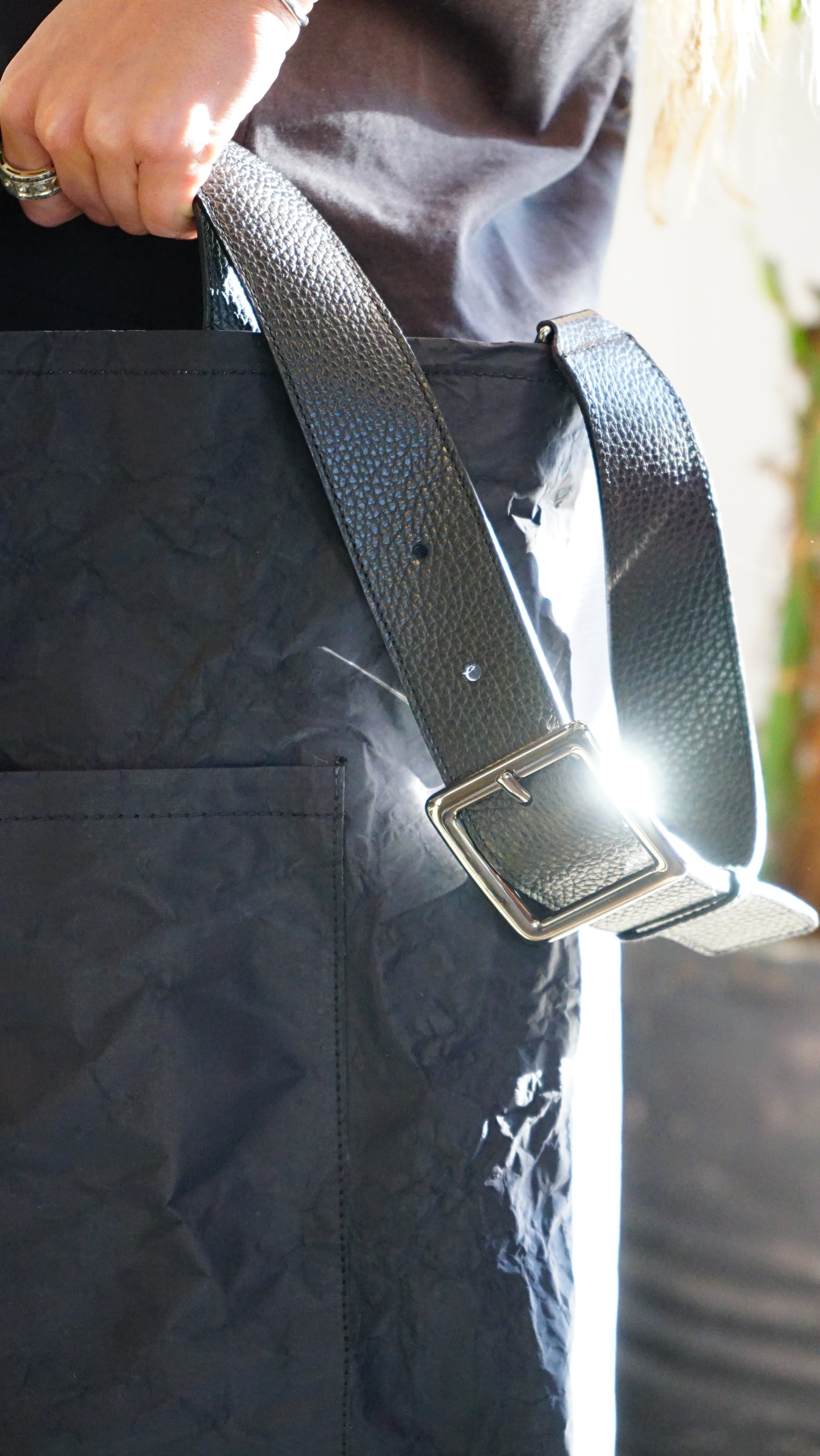 Voyage Creased Black