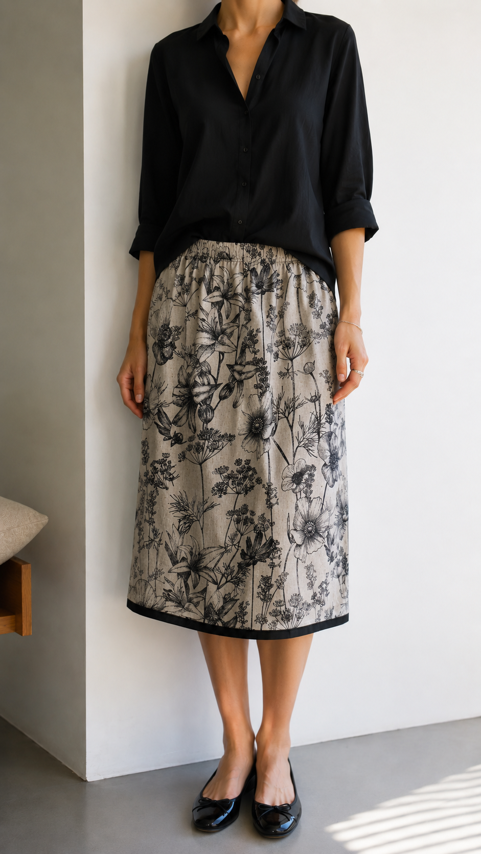Jupe Floral