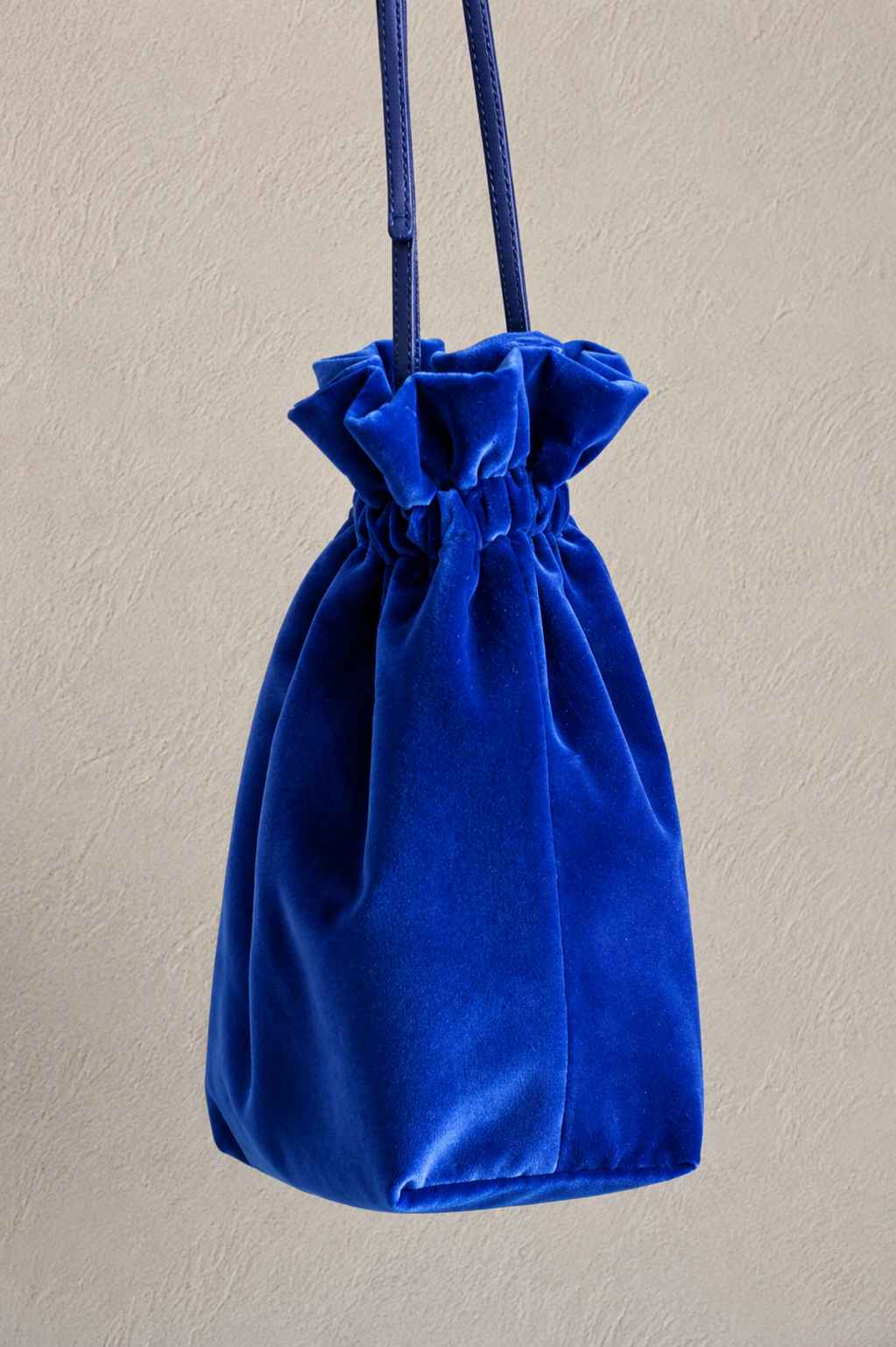 Petit Sac velvet Blu Elettrico