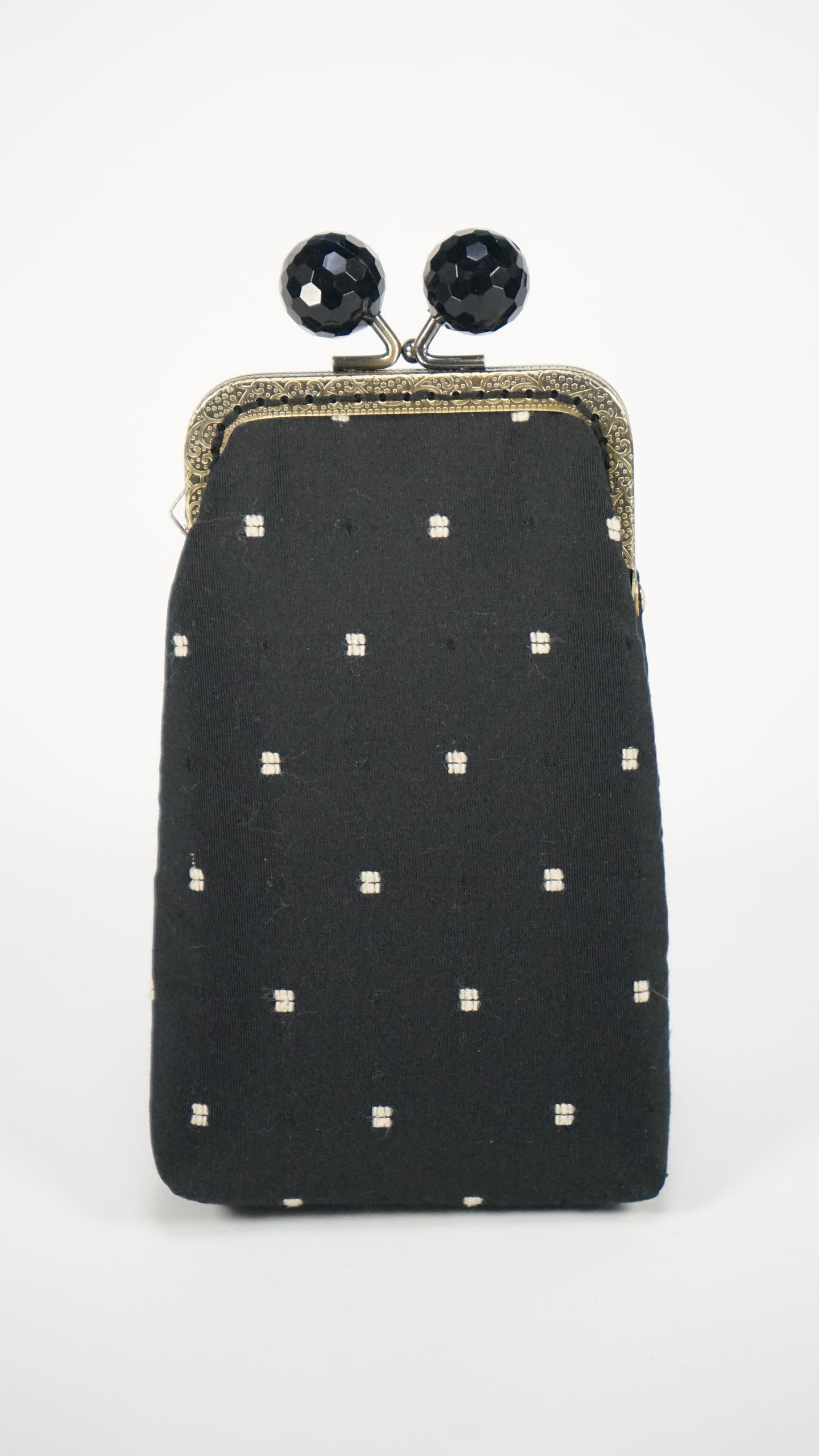 Ludovica Black Pois Beige