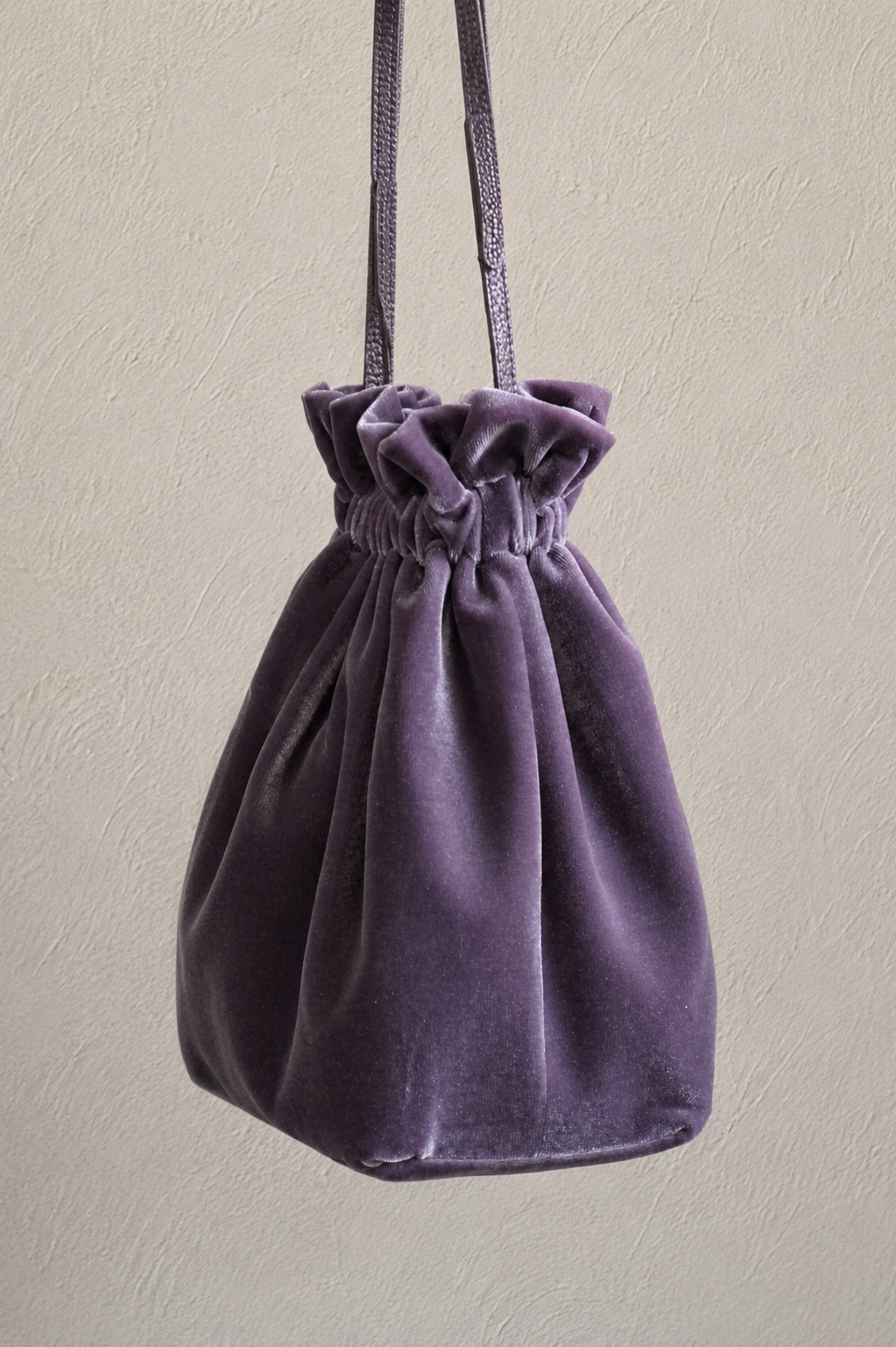 Petit Sac Silver Velvet