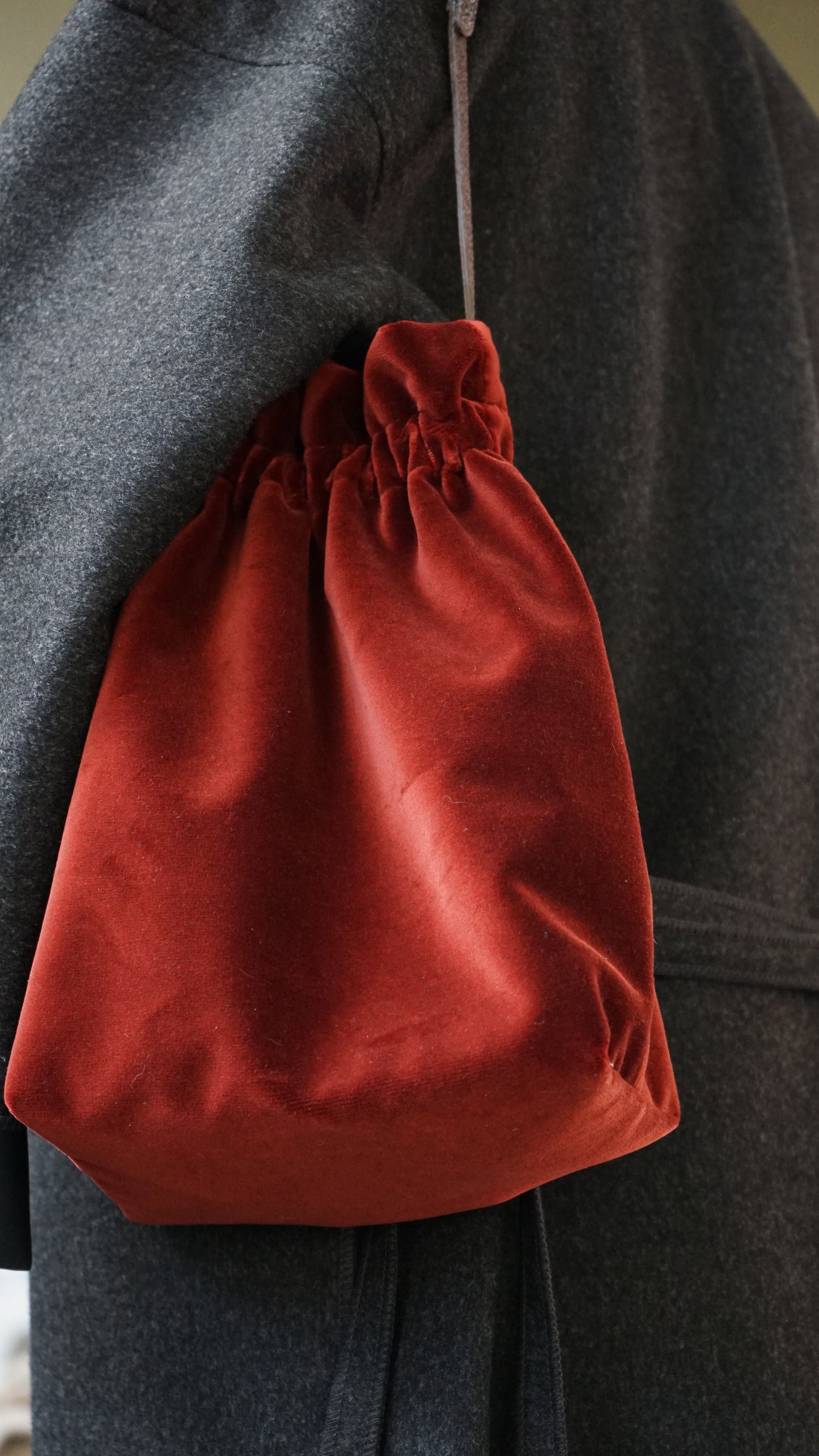 Petit Sac Rust Velvet