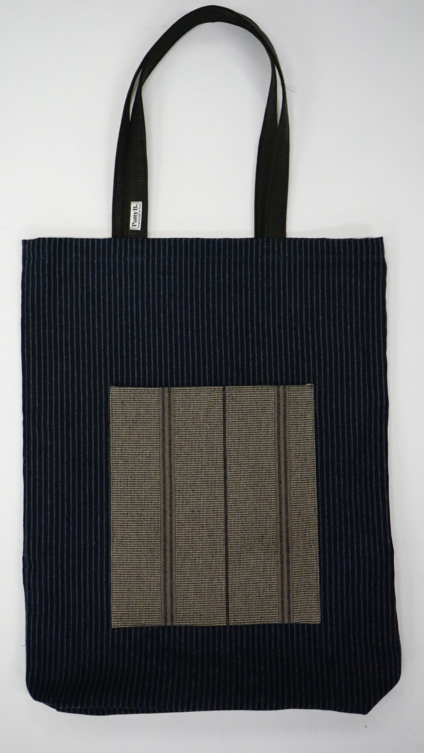 Tote Blue stripes