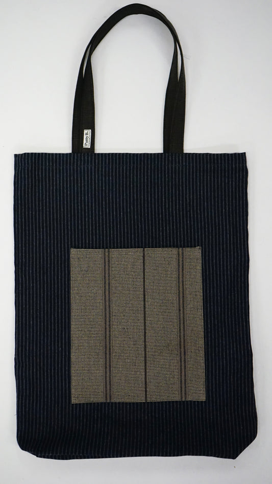 Tote Blue stripes