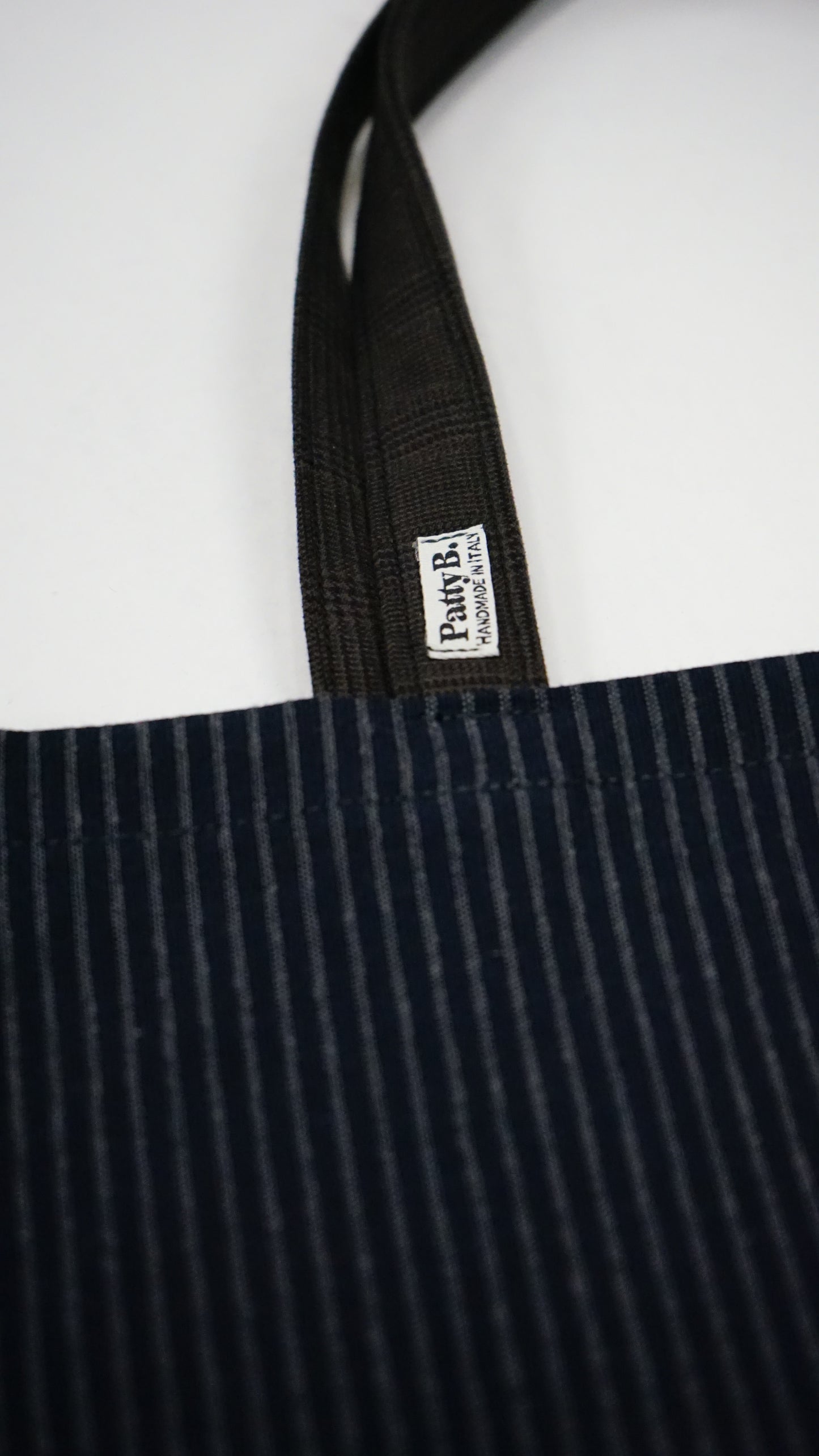 Tote Blue stripes