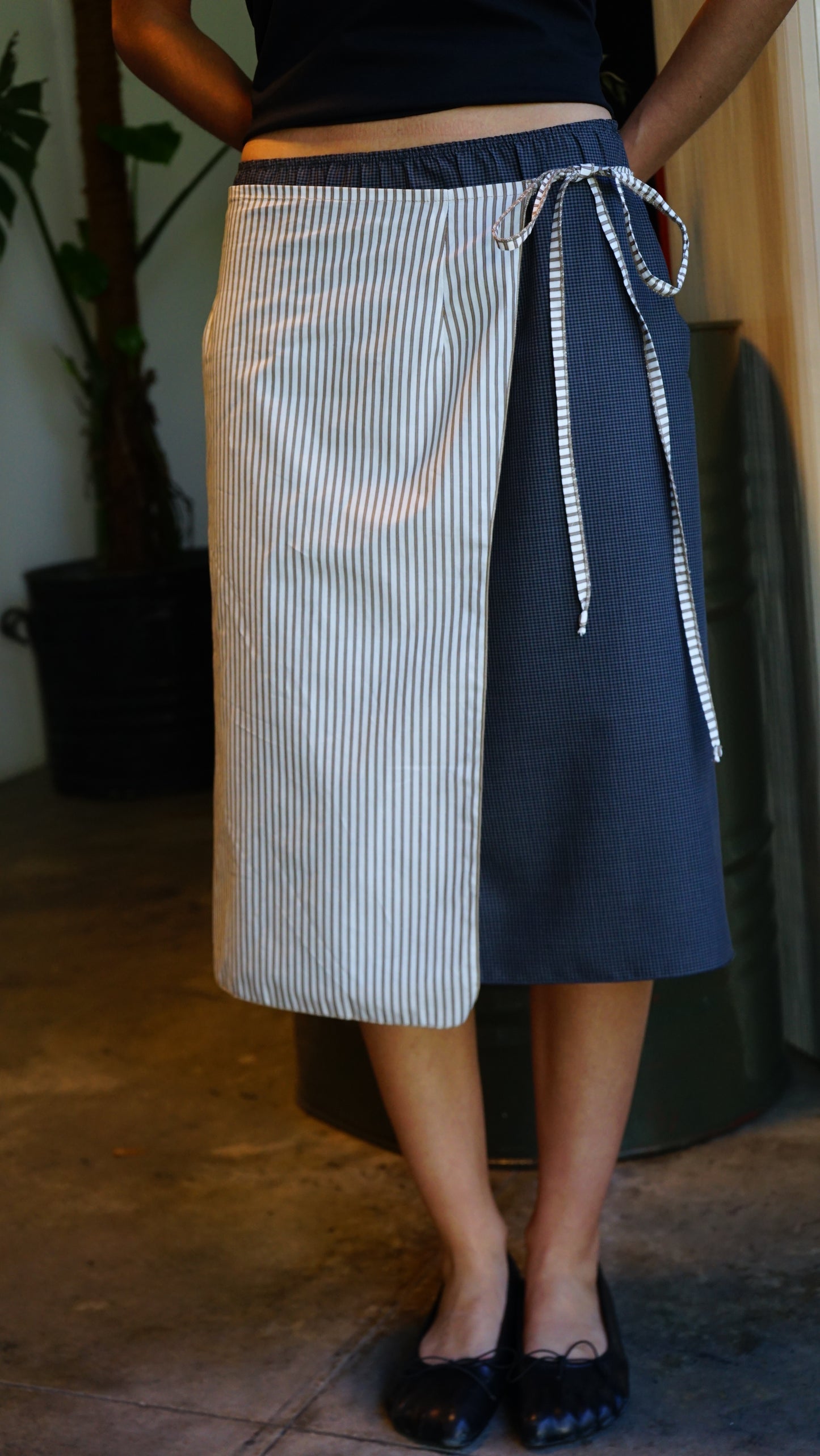 Striped Apron