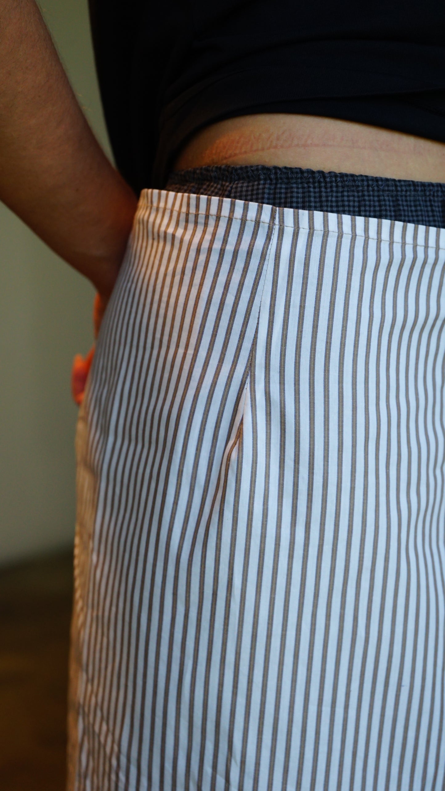 Striped Apron
