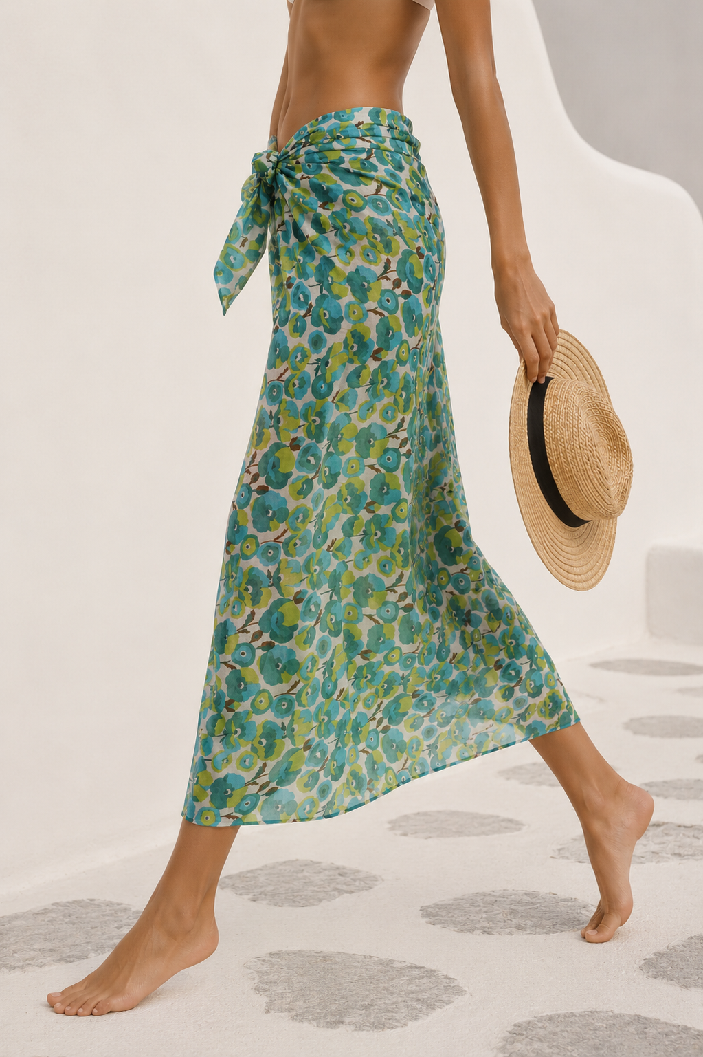 Micro Floral Sarong