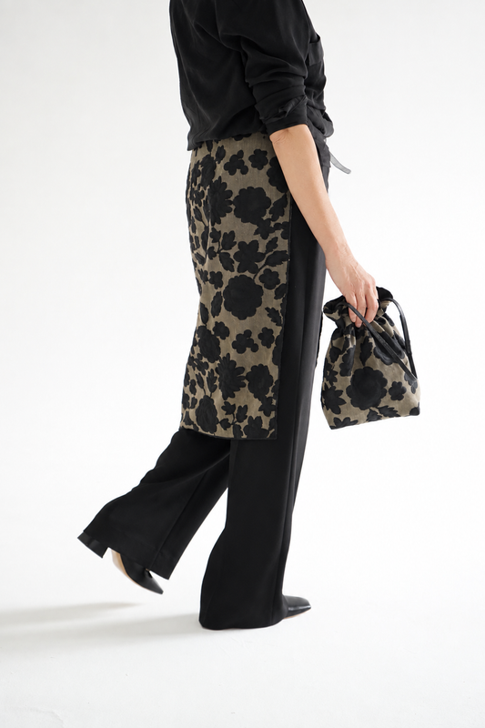 Petit Sac black Flora