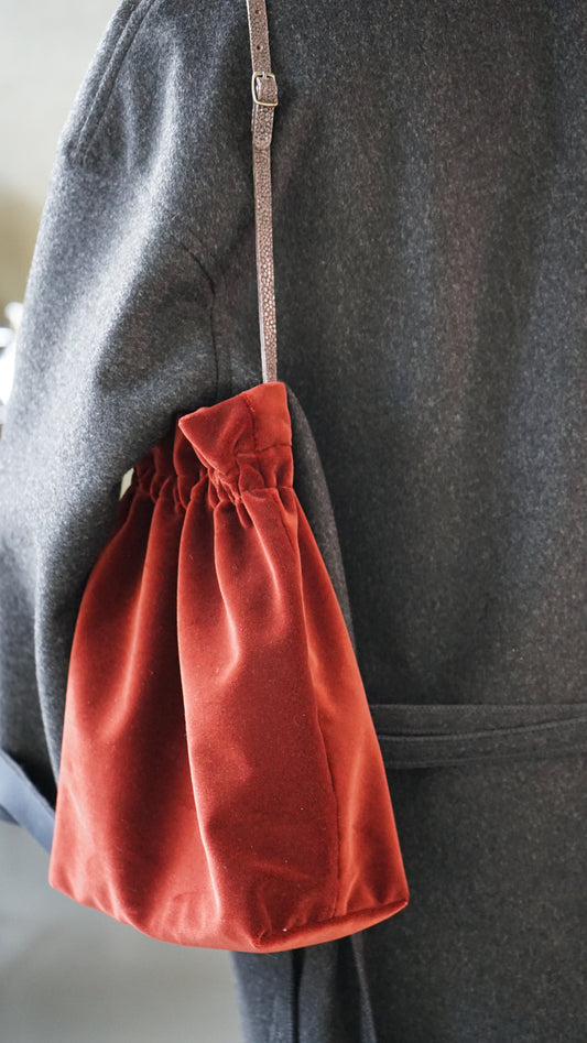 Petit Sac Rust Velvet