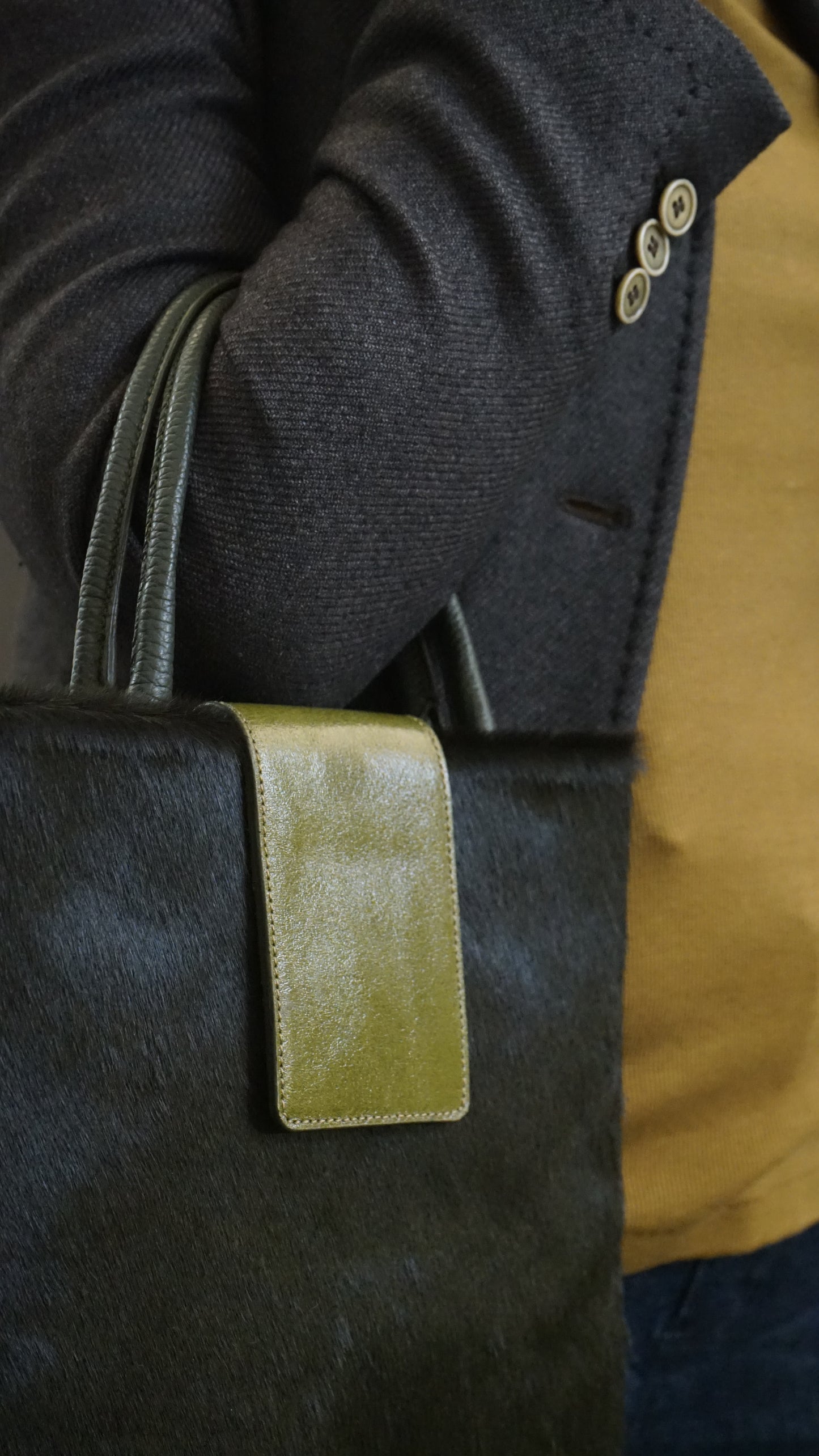 Juliette Dark Green Pony