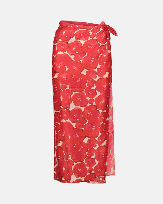 Pareo Red Poppies