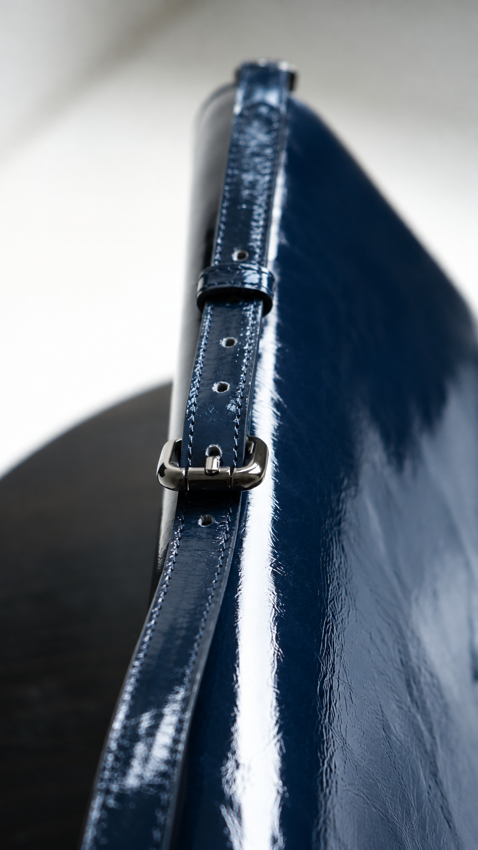 Oblique Glazed Blue