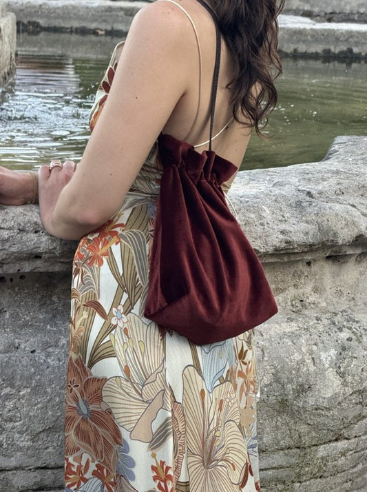 Petit Sac Rust Velvet