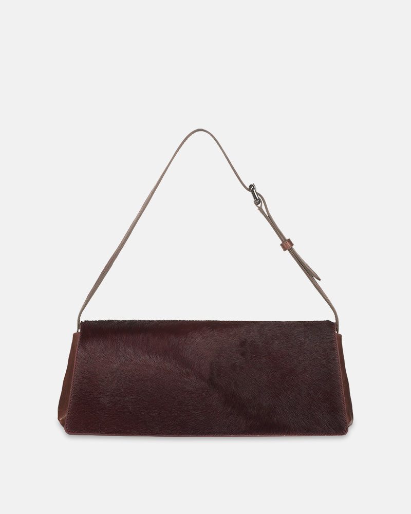 Oblique Burgundy and Brown