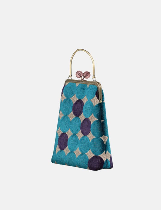 Carlotta Rubelli Balls Turquoise and Purple