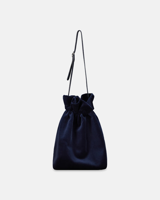 Petit Sac Blue navy velvet
