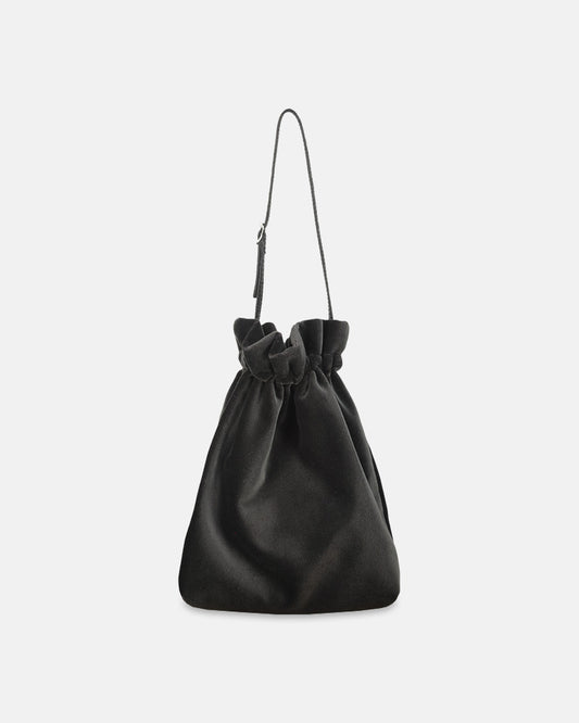 Little Sac Grey Velvet