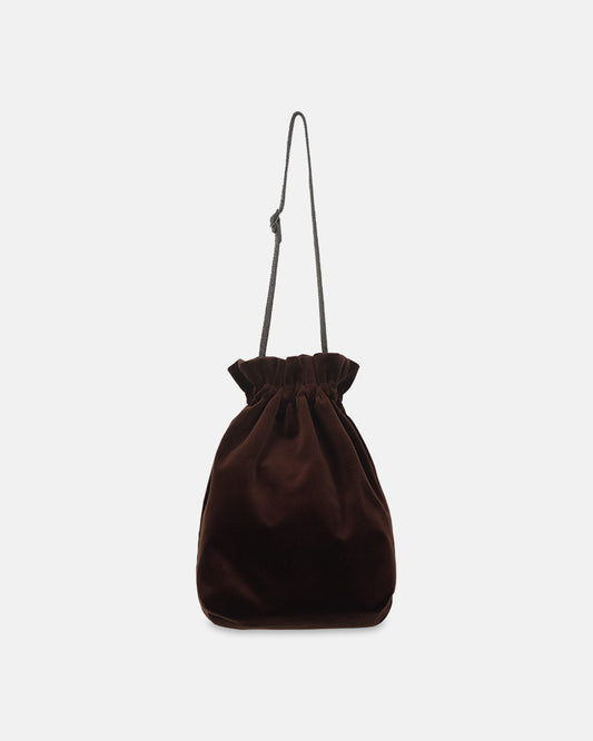 Petit Sac Brown Velvet