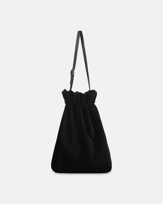 Little Sac Velvet Black
